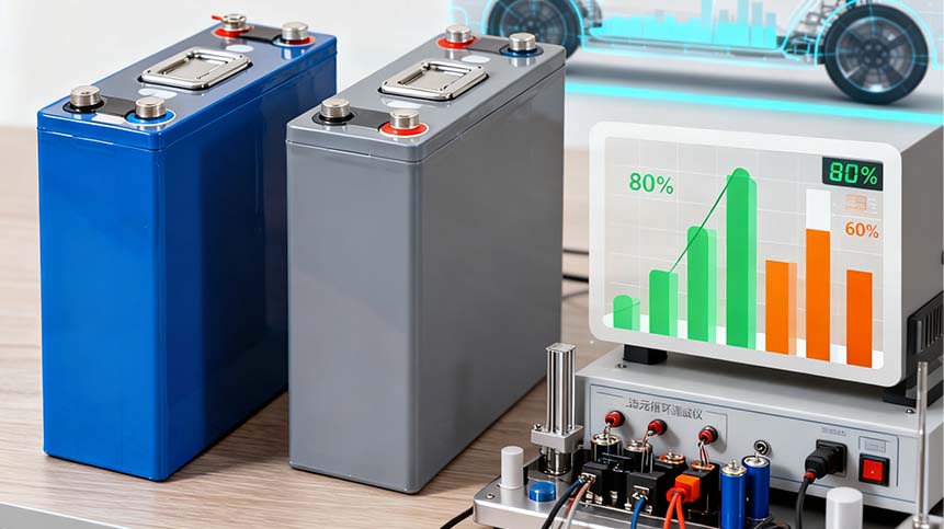 Performance comparison of LiFePo4 battery pack and lithium ion battery