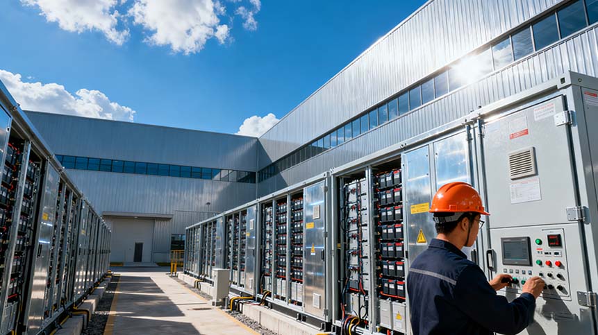 The working principle and detailed explanation of lithium ion battery energy storage power station