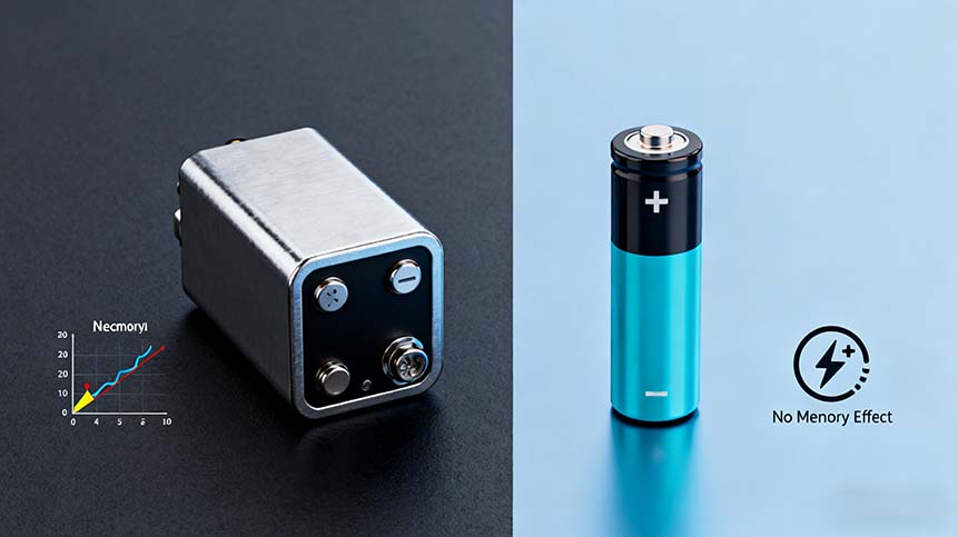 Characteristics and differences between Nickel-cadmium battery and lithium-ion battery