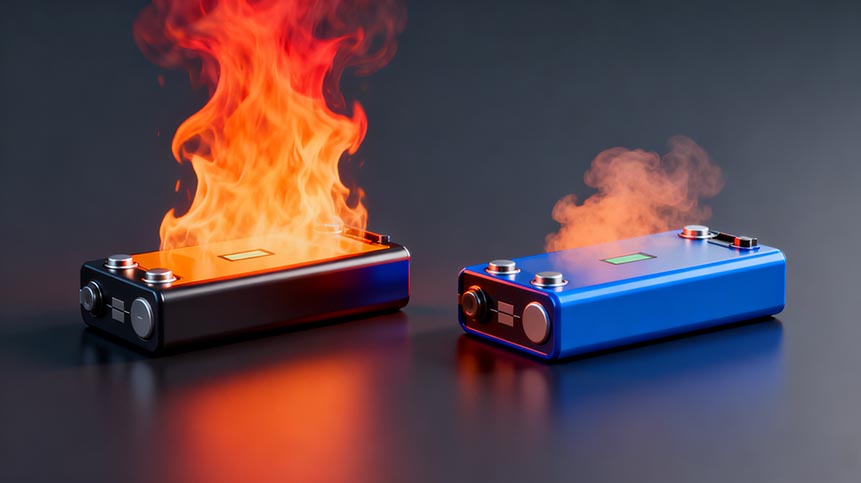 Which is safer ternary lithium battery or lithium iron phosphate battery