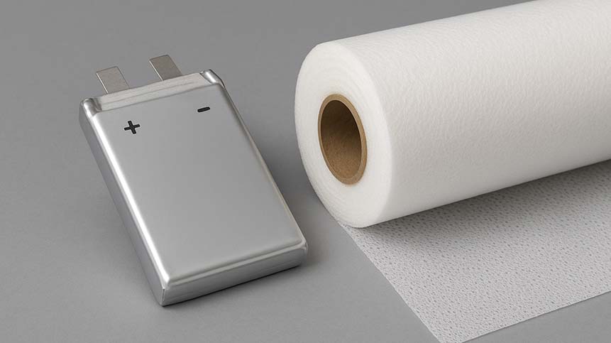 What is the material of lithium battery diaphragm?