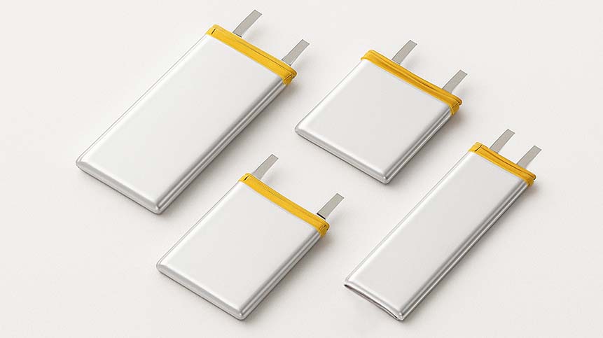 Lithium polymer battery with many advantages