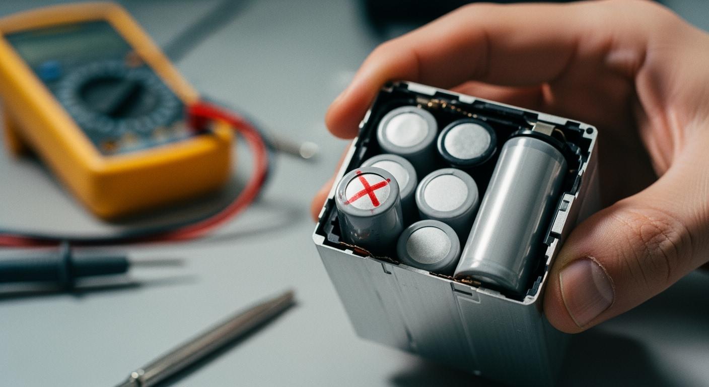 How to Spot and Manage Bad Battery Cells in Lithium-Ion Batteries