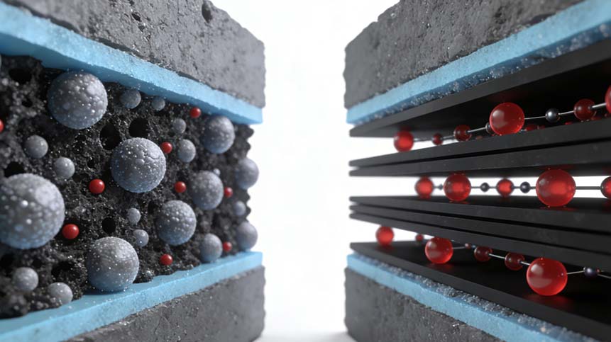 Silicon-Carbon vs Graphite Anode Structure