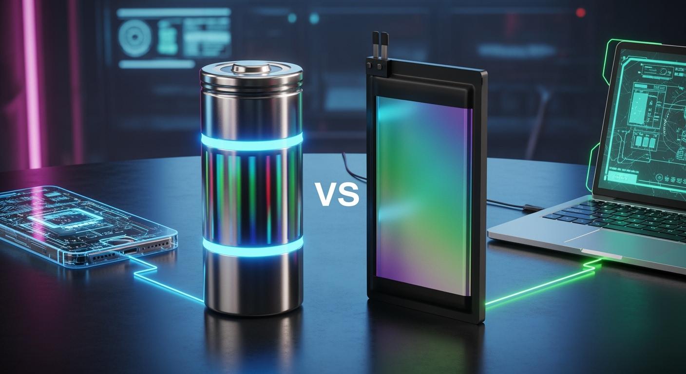 Lithium ion vs lithium polymer batteries: differences and similarities