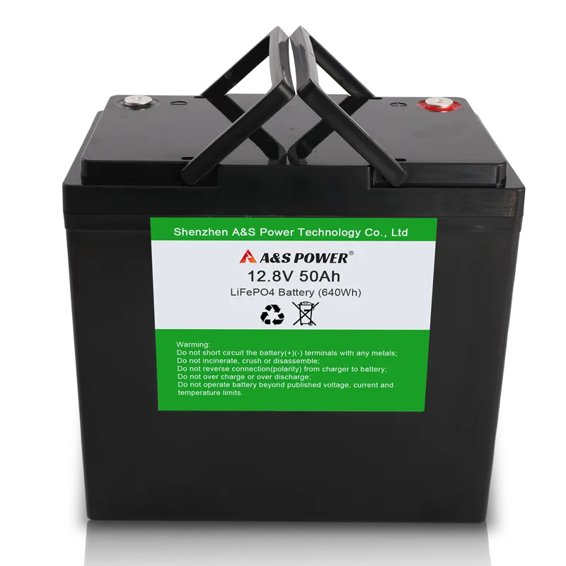 AS32700 12.8V 50Ah 4S9P Lifepo4 Rechargeable Battery Pack