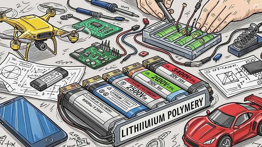 The Ultimate Guide to Lithium Polymer Batteries: Technology, Applications, and Custom Solutions