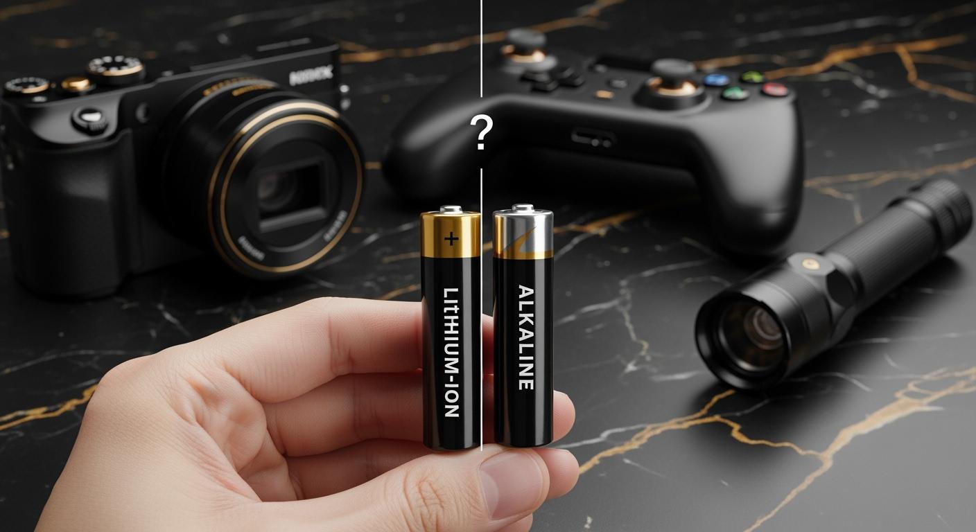 Choosing the Best Battery for High-Drain Devices Lithium-Ion or Alkaline