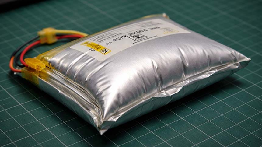 Lithium polymer battery swelling