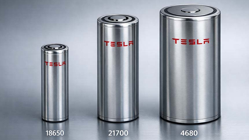 18650, 21700, 4680 Cylindrical Batteries