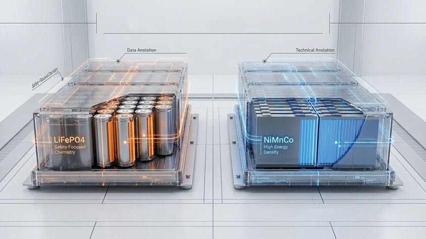 LFP vs NMC for Energy Storage