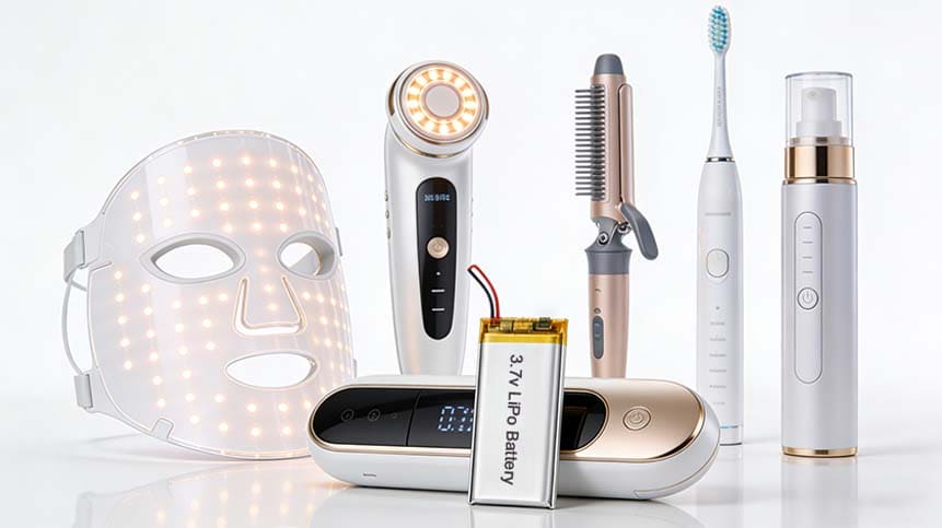 Lithium LiPo Battery for Beauty Products (K-beauty & beyond)