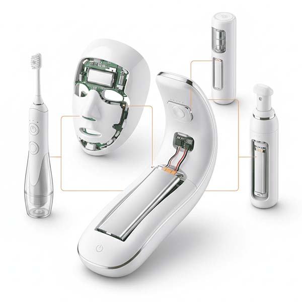 Rechargeable 3.7v LiPo Battery  Thin and lightweight, and easily integrated into stylish consumer product casings