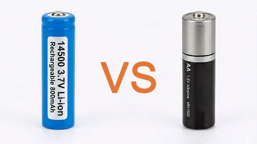 14500 Battery vs AA Battery: A Complete Technical and Application Guide