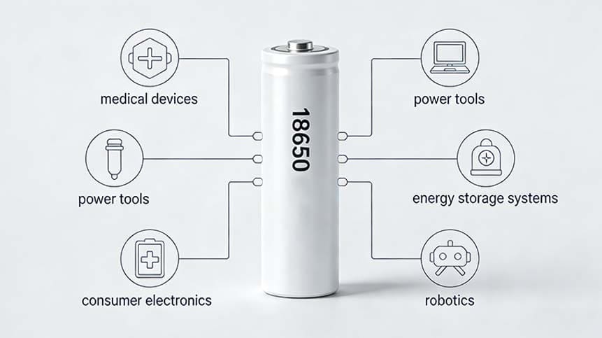 18650 Battery Applications Across Industries
