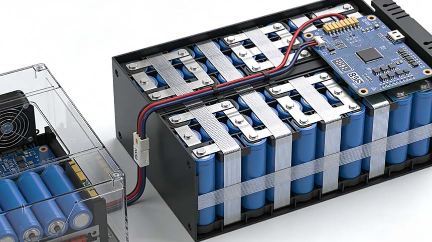 OEM customized battery pack structure diagram