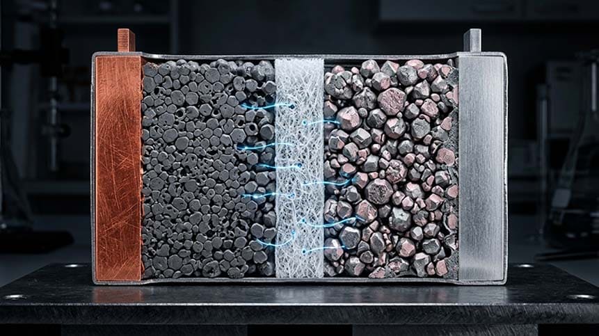 Energy Density Limit: Internal Structure Cross-Section of High-Nickel Batteries