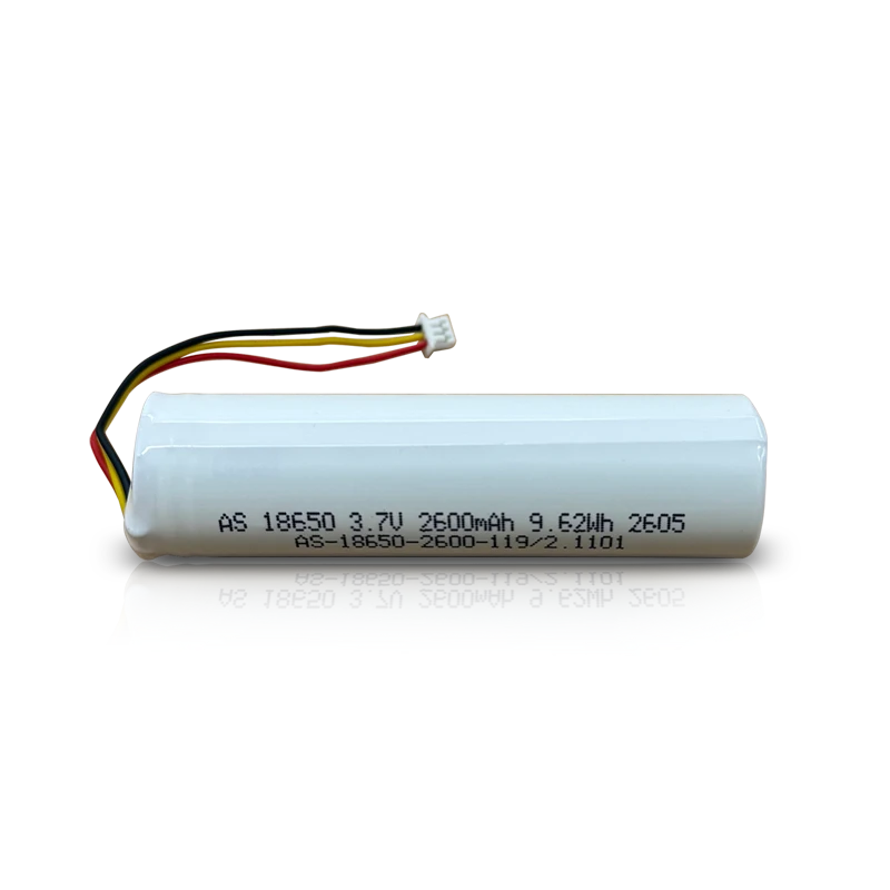 18650 3.7v 2600mAh Lithium Ion Battery 500 Deep Cycles