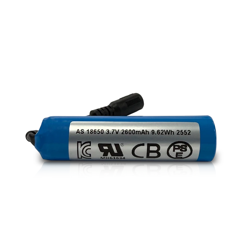 18650 3.7v 2600mAh Lithium Ion Battery 500 Deep Cycles