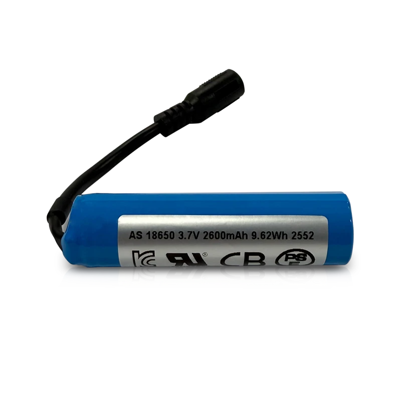 18650 3.7v 2600mAh Lithium Ion Battery 500 Deep Cycles