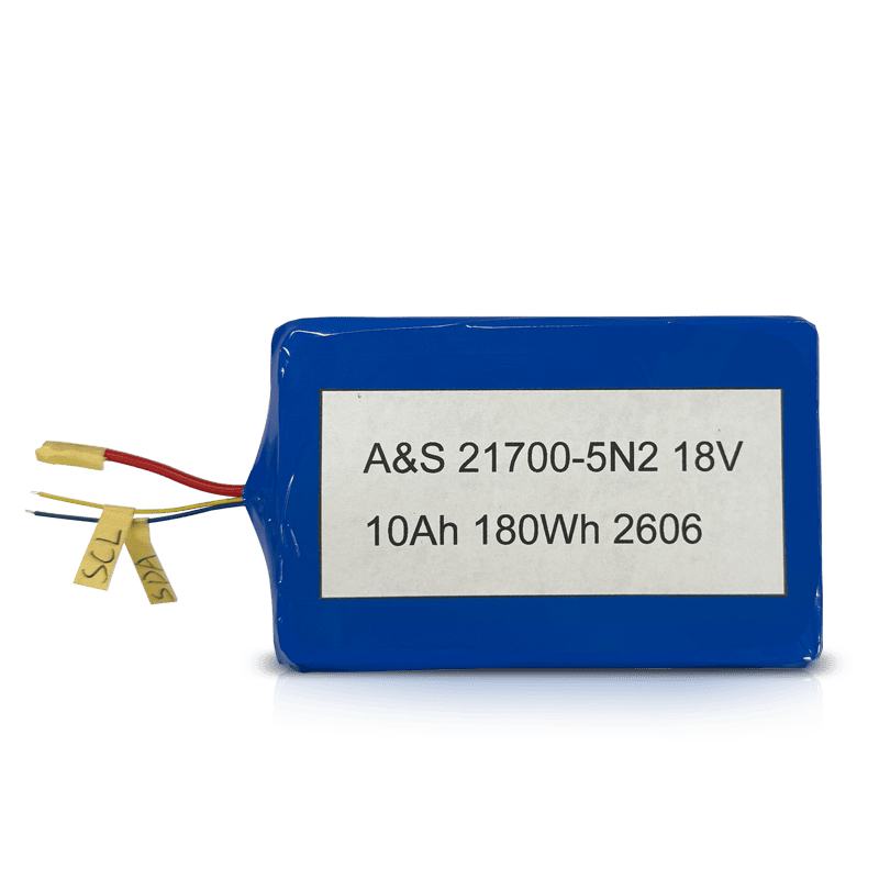 AS21700 18v 10Ah 5S2P Lithium Ion Battery Pack