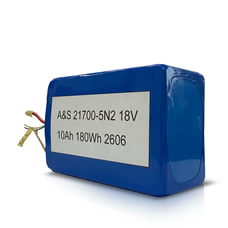 AS21700 18v 10Ah 5S2P Lithium Ion Battery Pack