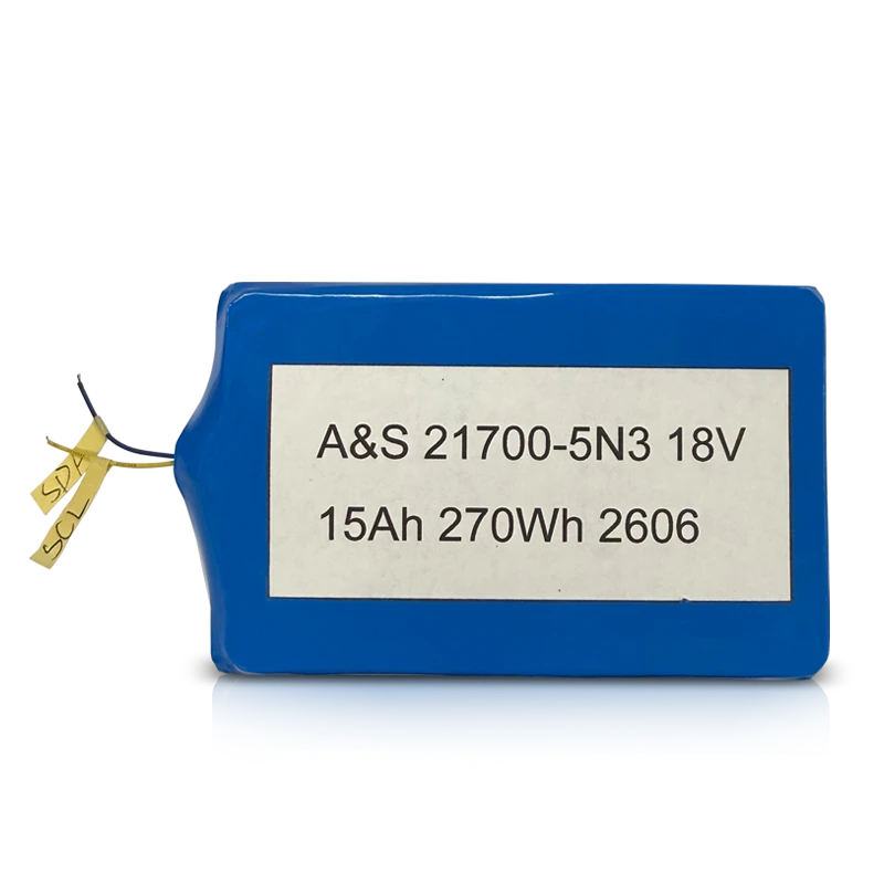 AS21700 18v 15Ah 5S3P Lithium Ion Battery Pack