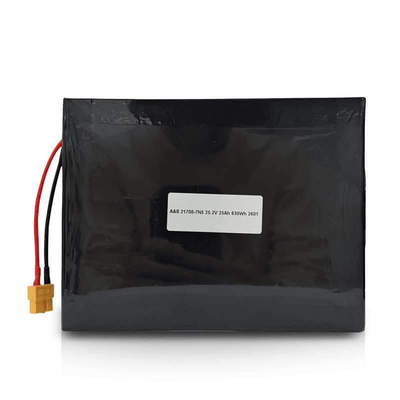 21700 25.2V 25Ah 630Wh Rechargeable Li-Ion Battery Pack 21700 25.2V 25Ah 630Wh Rechargeable Li-Ion Battery Pack