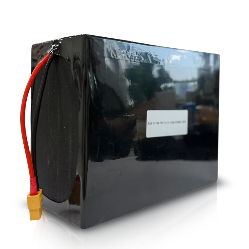 21700 25.2V 25Ah 630Wh Rechargeable Li-Ion Battery Pack