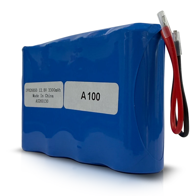 AS26650 12.8v 3300mAh 4S1P Lifepo4 Rechargeable Battery Pack