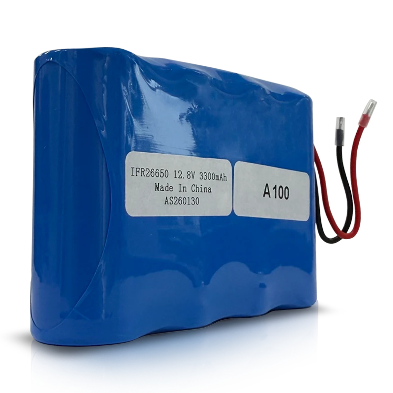 AS26650 12.8v 3300mAh 4S1P Lifepo4 Rechargeable Battery Pack