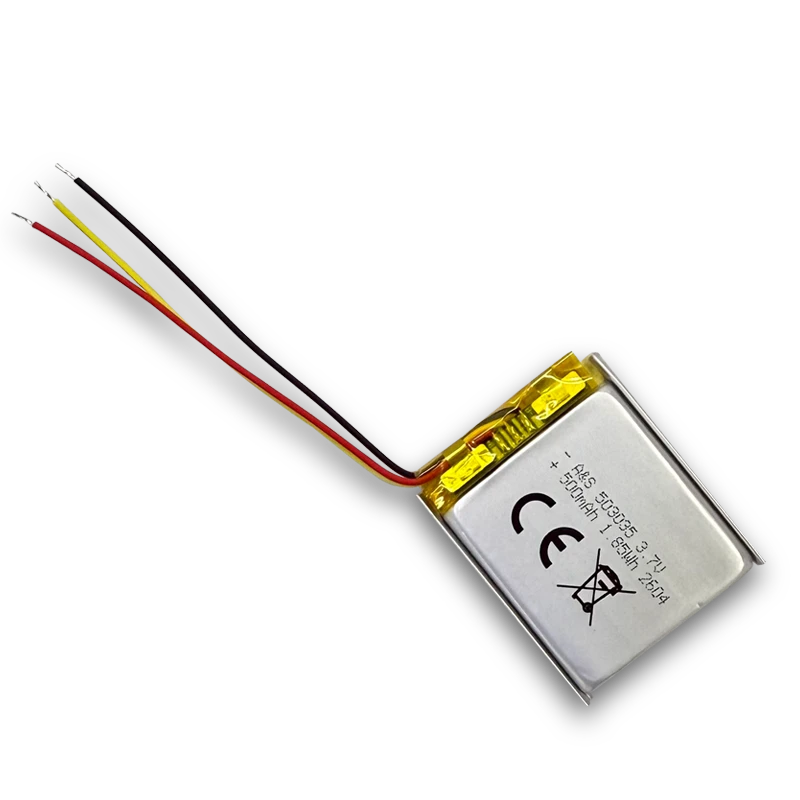 AS503035 3.7v 500mAh Lithium Polymer Battery