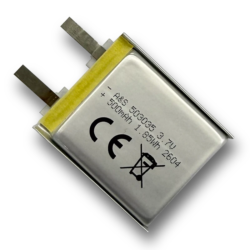 AS503035 3.7v 500mAh Lithium Polymer Battery