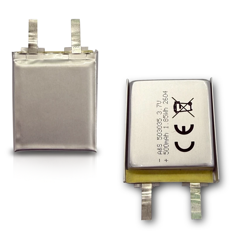 AS503035 3.7v 500mAh Lithium Polymer Battery