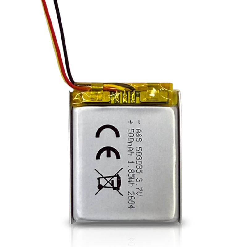 AS503035 3.7v 500mAh Lithium Polymer Battery
