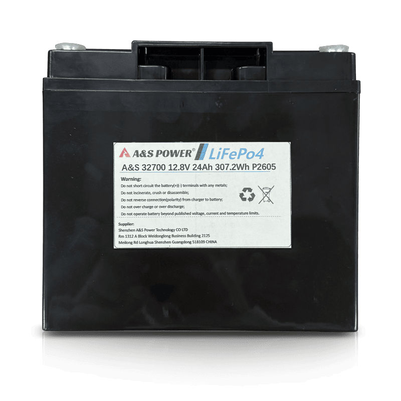 AS32700 12.8v 24Ah 4S4P 307.2Wh Lifepo4 Rechargeable Battery Pack