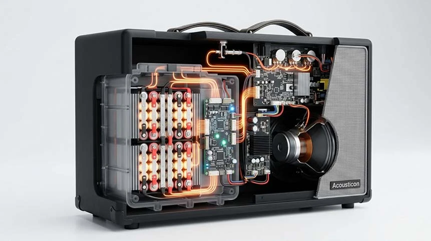What Battery Is Used in Portable Guitar Amplifiers? A Complete Technical & Practical Guide