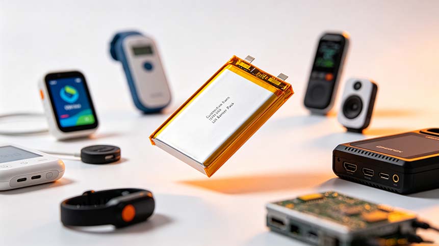 Custom UL2054 Certified Lithium Polymer Battery Pack Custom UL2054 Certified Lithium Polymer Battery Pack