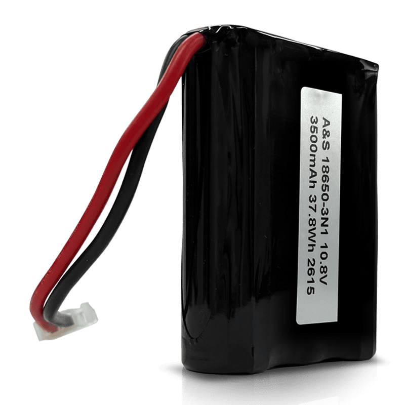 18650 10.8V 3500mAh 3S1P Rechargeable Lithium Ion Battery Pack
