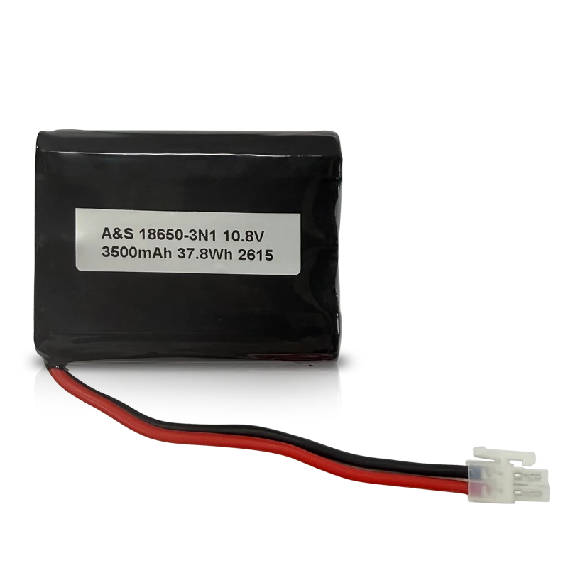 18650 10.8V 3500mAh 3S1P Rechargeable Lithium Ion Battery Pack