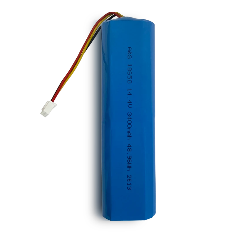 18650 14.4V 3400mAh Rechargeable Lithium Ion Battery Pack(48.96Wh)
