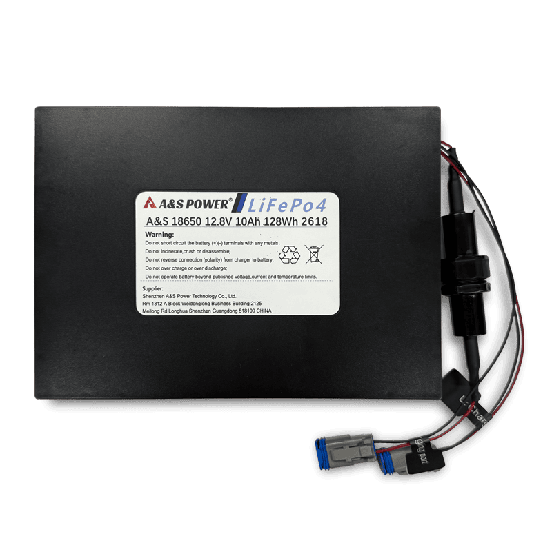 AS18650 12.8V 10Ah 4S5P Rechargeable Lifepo4 Battery Pack