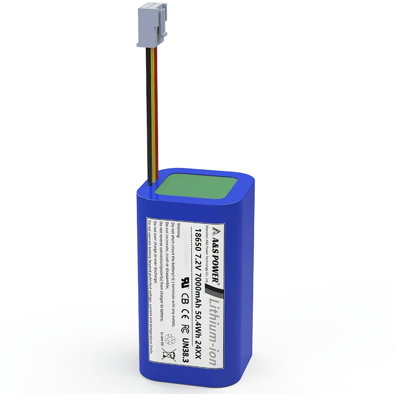18650 7.2v 7000mAh 2S2P Lithium Ion Battery Pack
