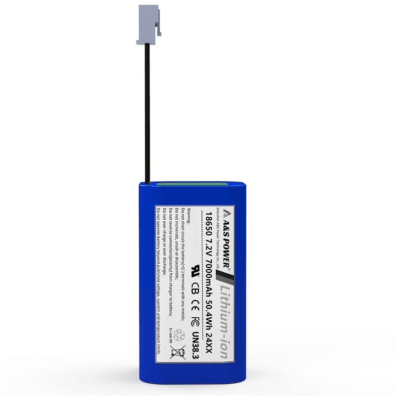 18650 7.2v 7000mAh 2S2P Lithium Ion Battery Pack