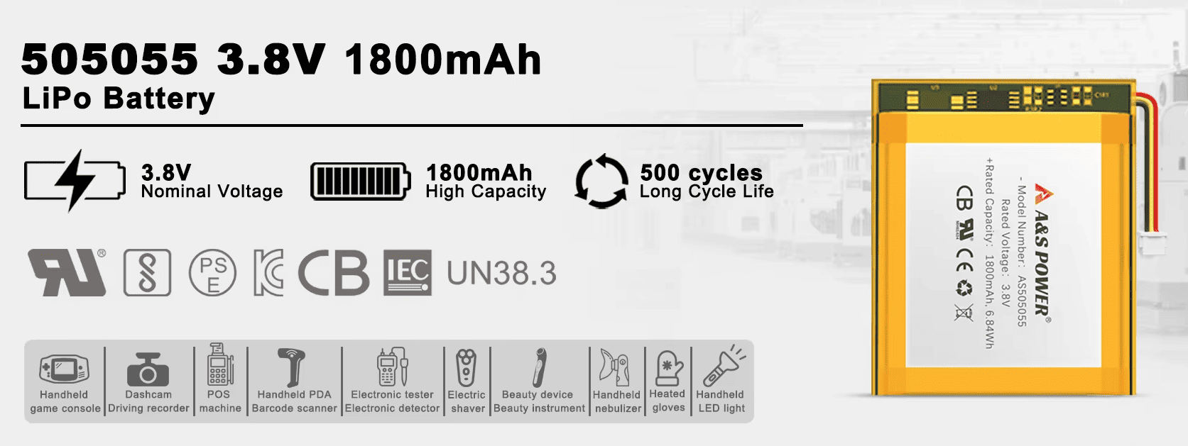 Applications of Custom Lithium Polymer Batteries