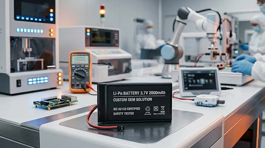 IEC62133 Certified Custom LiPo Battery Manufacturer Guide IEC62133 Certified Custom LiPo Battery Manufacturer Guide