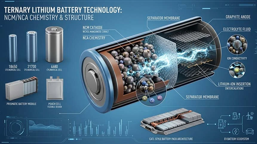 A Comprehensive Knowledge About Ternary Lithium Battery