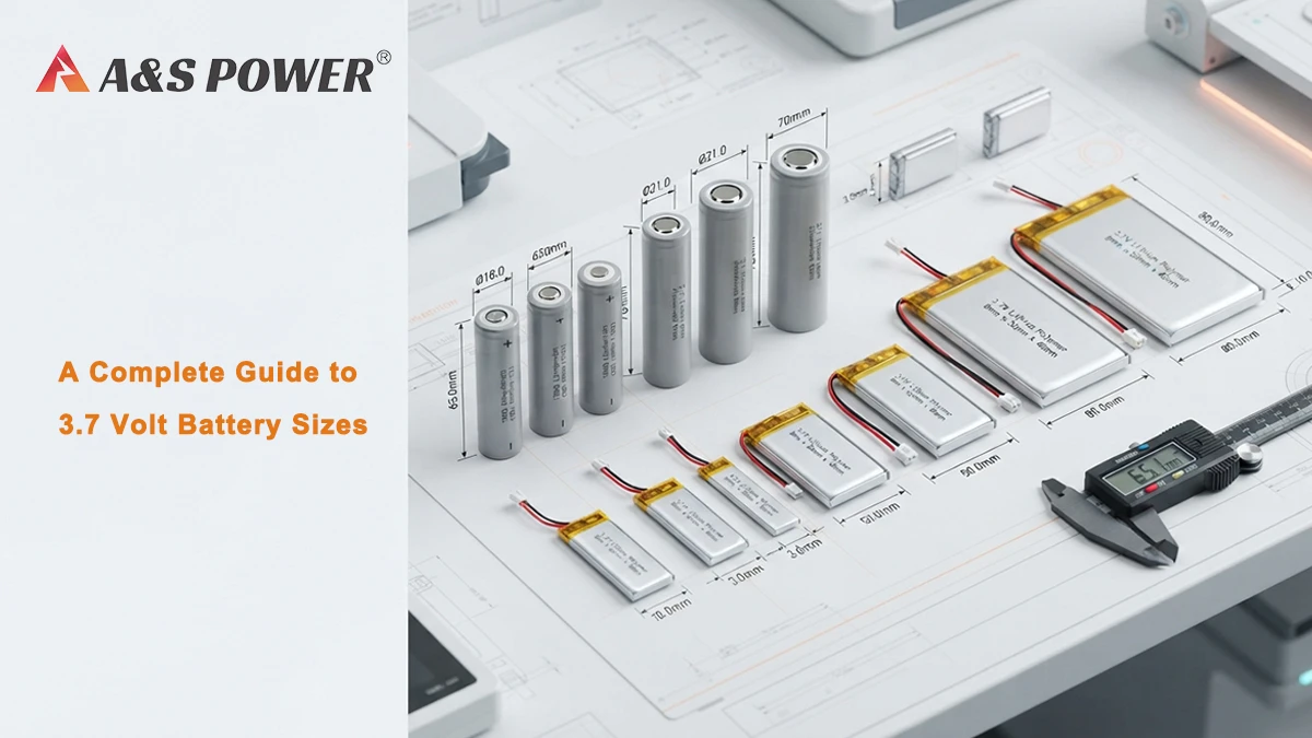 A Complete Guide to 3.7 Volt Battery Sizes
