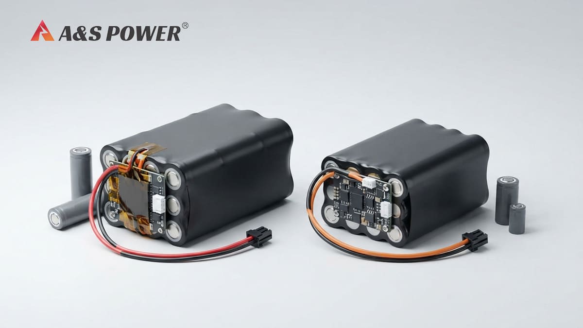 LiFePO4 vs NMC battery packs comparison for cost, safety, and lifespan