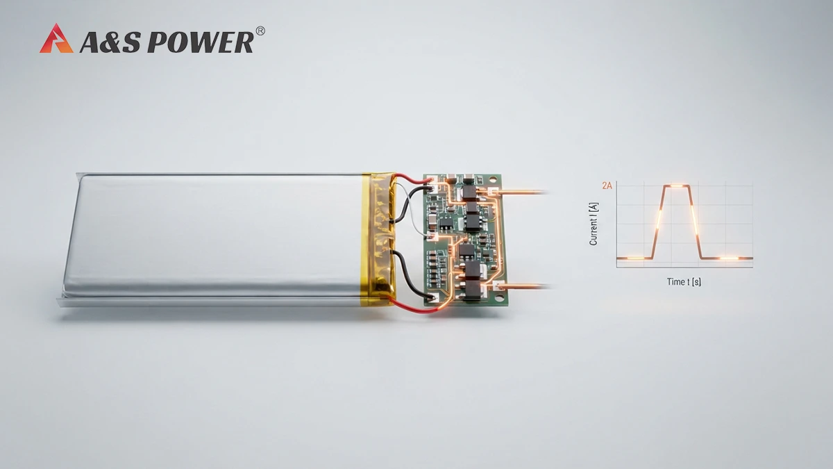 Why Doesn't a 2A LiPo Battery Pulse Trip PCM Over-Current Protection?